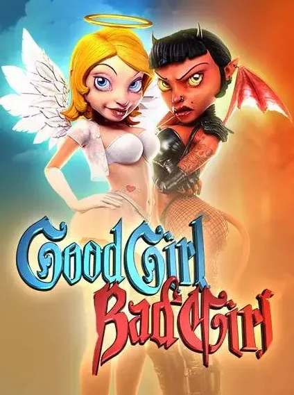 Decorative casino game artwork for Trada: Good Girl Bad Girl